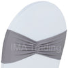 Silver Ruffled Spandex Lycra Band