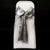 SILVER SATIN SASH - WAS
