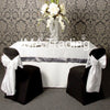 Silver Taffeta Border Organza Overlay