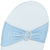 Sky Blue Buckle Spandex Lycra Band