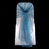 TEAL ORGANZA HOOD