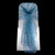 TEAL ORGANZA HOOD