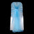 TURQUOISE ORGANZA HOOD