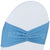 Turquoise Ruffled Spandex Lycra Band