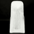 White flocked organza sashes'