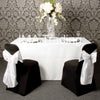 White Organza Overlay