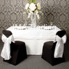 White Taffeta Border Organza Overlay